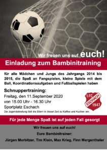 Bambini-Schnuppertraining